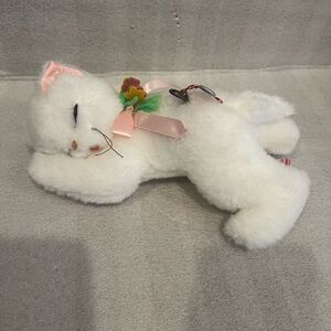 CLARE CREATION PLUSH CHESSIE THE CAT THORENS MUSIC BOX CHESAPEAKE &OHIO RWY RARE